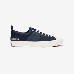 NIB Converse Jack Purcell Ox X Todd Snyder Obsidian/Obsidian/Egret 171844C